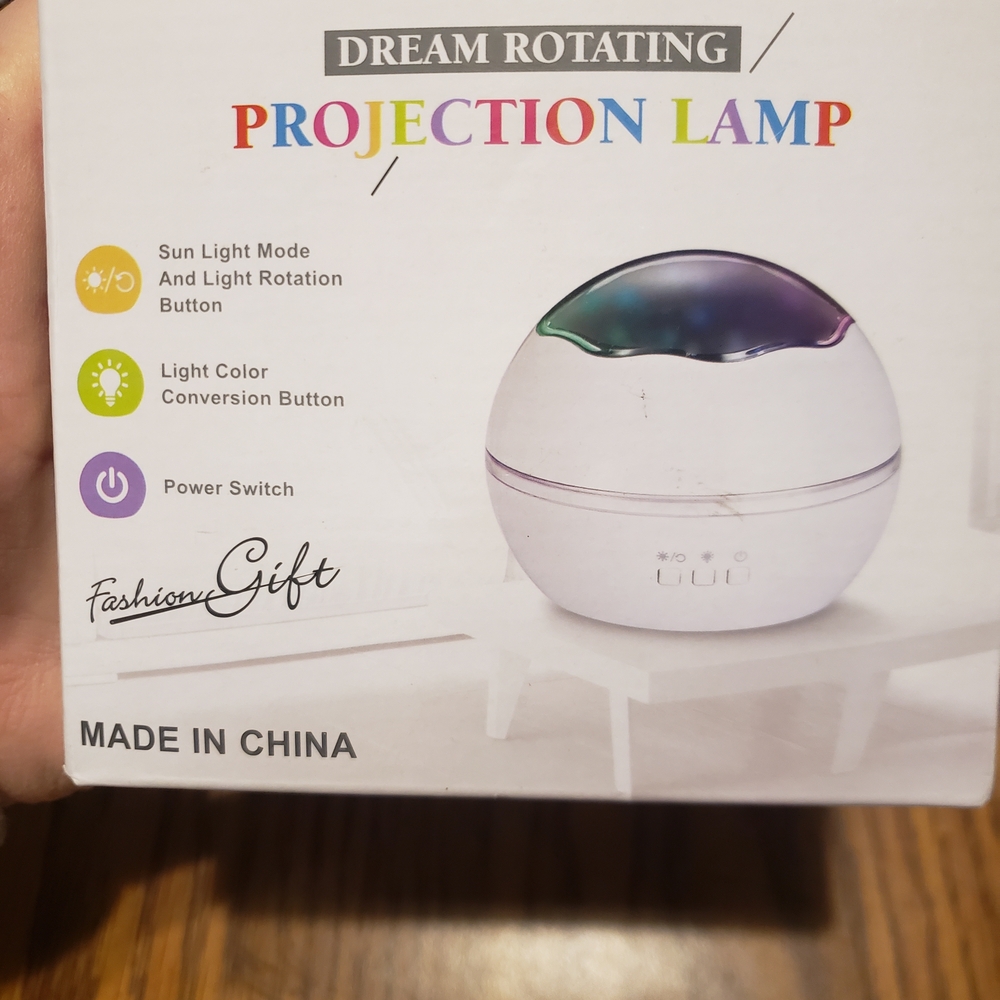 Dream Rotating Projection Lamp
